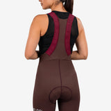 Pantaloneta de Ciclismo Sin Costuras KM200 Moca