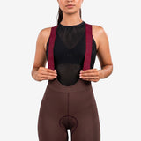 Pantaloneta de Ciclismo Sin Costuras KM200 Moca