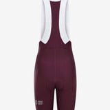 Pantaloneta de Ciclismo Sin Costuras KM200 Burdeos