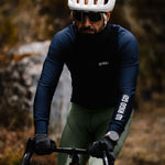 Pantaloneta de Ciclismo KM200 Thermal 3/4 Verde - PANTALONETA KM 200 - GO RIGO GO!