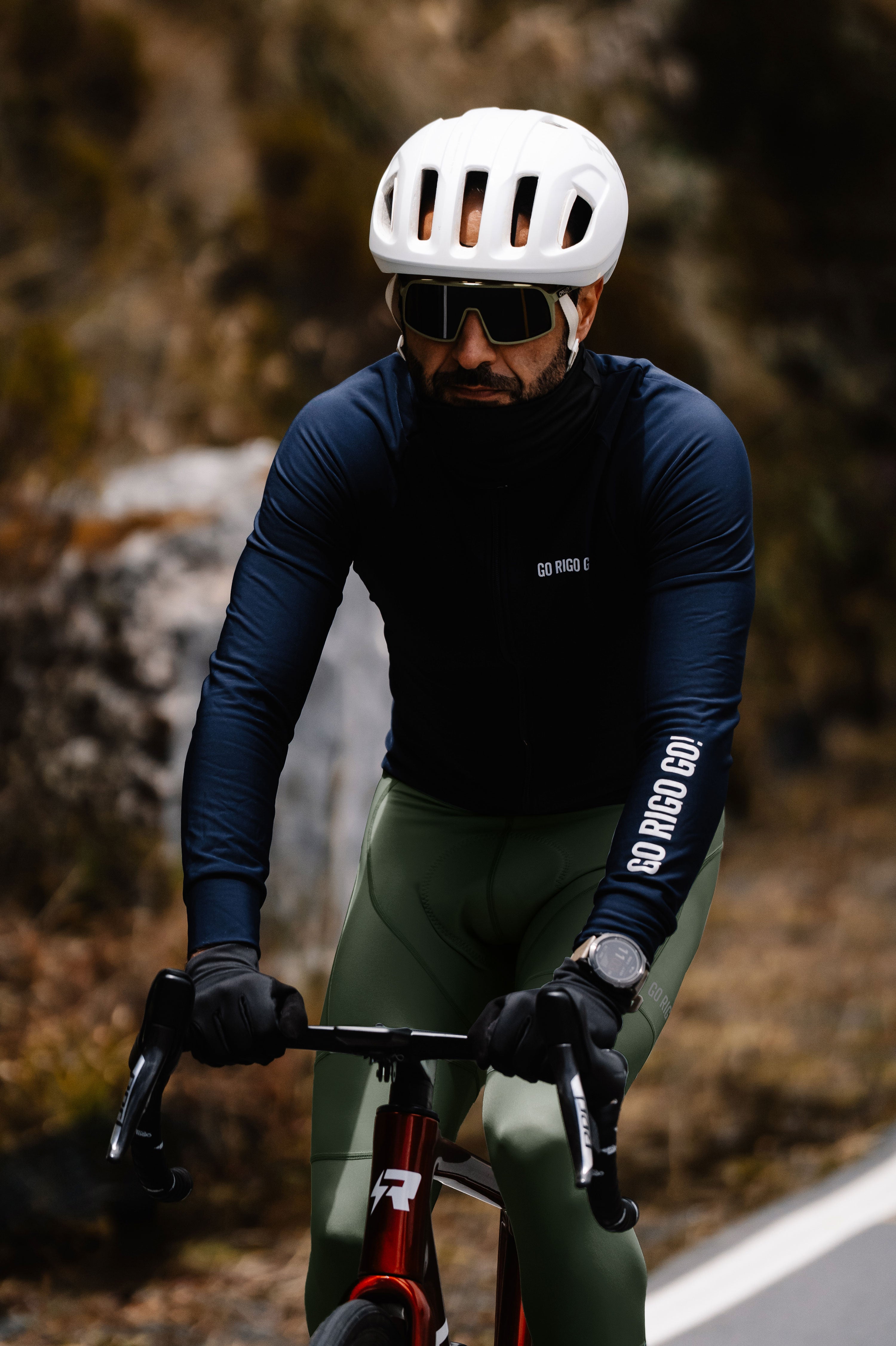 Pantaloneta de Ciclismo KM200 Thermal 3/4 Verde - PANTALONETA KM 200 - GO RIGO GO!