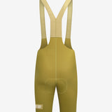 Pantaloneta de Ciclismo Sin Costuras KM200 Ambar Gofrada