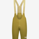 Pantaloneta de Ciclismo Sin Costuras KM200 Ambar Gofrada