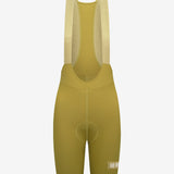 Pantaloneta de Ciclismo Sin Costuras KM200 Ambar Gofrada