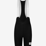 Pantaloneta de Ciclismo Sin Costuras KM200 Black Gofrada Black & White