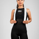 Pantaloneta de Ciclismo Sin Costuras KM200 Black Gofrada Patria