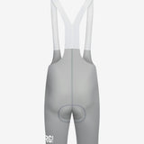 Pantaloneta de Ciclismo Sin Costuras KM200 Ceniza Gofrada