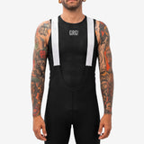 Pantaloneta de Ciclismo Sin Costuras KM200 Clean Gofrada