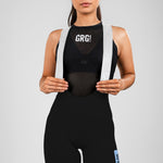 Pantaloneta de Ciclismo Sin Costuras KM200 Noir Blue - PANTALONETA KM 200 - GO RIGO GO!