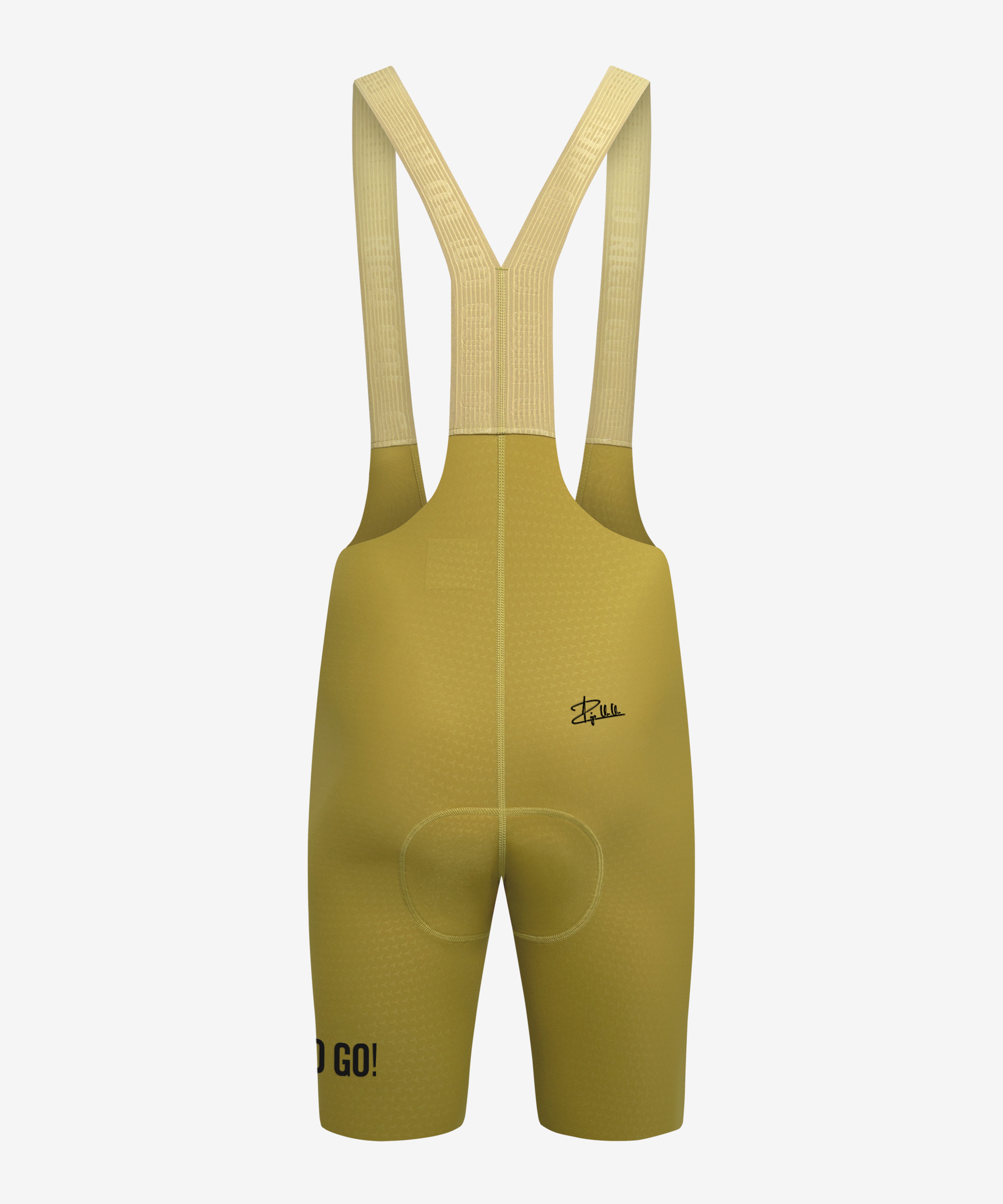 Pantaloneta de Ciclismo Sin Costuras KM200 Palm Gofrada