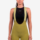 Pantaloneta de Ciclismo Sin Costuras KM200 Palm Gofrada