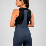 Pantaloneta de Ciclismo Sin Costuras KM200 Blue GO RIGO GO! Gofrada
