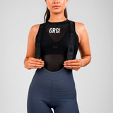 Pantaloneta de Ciclismo Sin Costuras KM200 Blue GO RIGO GO! Gofrada
