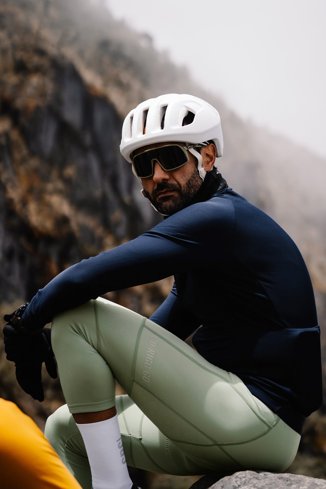 Pantaloneta de Ciclismo KM200 Thermal 3/4 Jade - PANTALONETA KM 200 - GO RIGO GO!