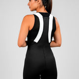 Pantaloneta de Ciclismo Sin Costuras KM200 Black Gofrada Ground