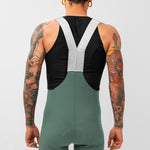 Pantaloneta de Ciclismo Sin Costuras KM200 Gofrada Salvia - PANTALONETA KM 200 - GO RIGO GO!