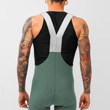 Pantaloneta de Ciclismo Sin Costuras KM200 Gofrada Salvia - PANTALONETA KM 200 - GO RIGO GO!