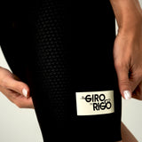 Pantaloneta de Ciclismo Sin Costuras KM200 Gofrada El Giro de Rigo Edición El Carnaval