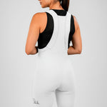 Pantaloneta de Ciclismo Sin Costuras KM200 White Gofrada Reflect - PANTALONETA KM 200 - GO RIGO GO!