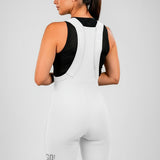 Pantaloneta de Ciclismo Sin Costuras KM200 White Gofrada - PANTALONETA KM 200 - GO RIGO GO!