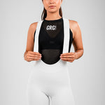 Pantaloneta de Ciclismo Sin Costuras KM200 White Gofrada Reflect - PANTALONETA KM 200 - GO RIGO GO!