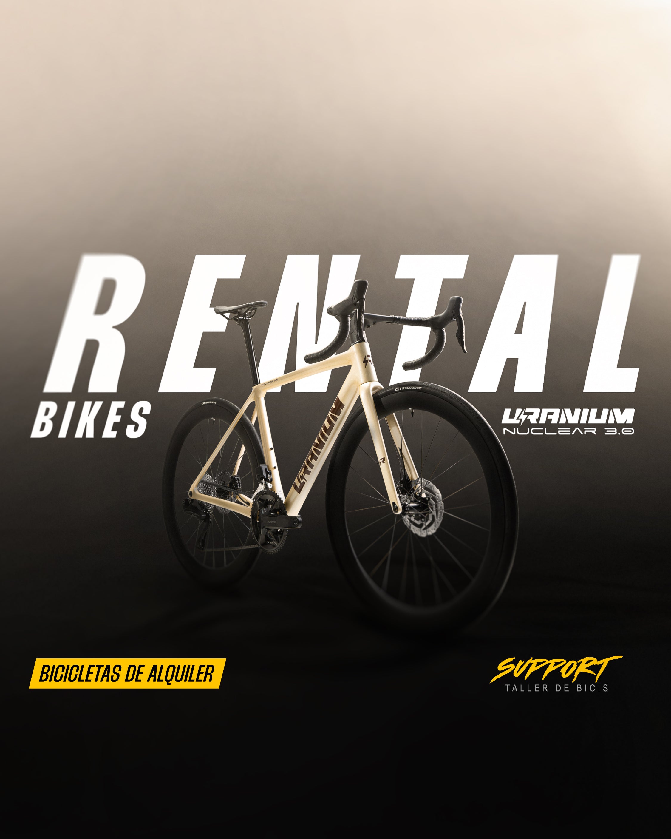 ALQUILER  - Bicicleta Uranium Nuclear - ALQUILER URANIUM - GO RIGO GO!