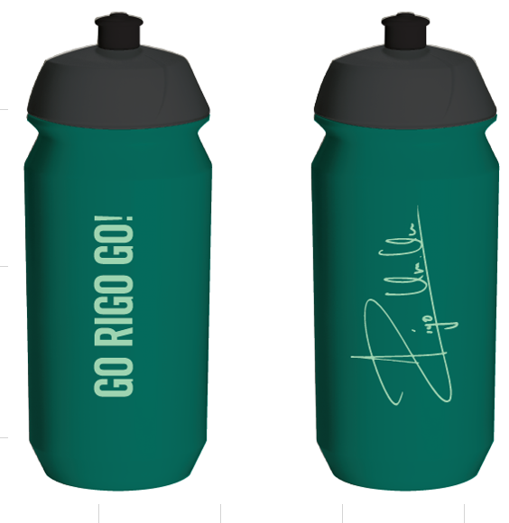 Termo Deportivo Classic Verde Petrol/Blanco 500ML (7669332672598)