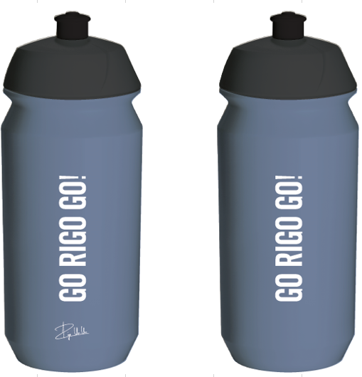 Termo Deportivo Azul Petrol/Blanco 500ML (7669723922518)