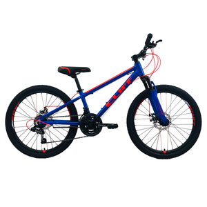 Bicicleta CLIFF LIZARD RIN 24 NEG/ROJ MOD 2022 (6873994100822)