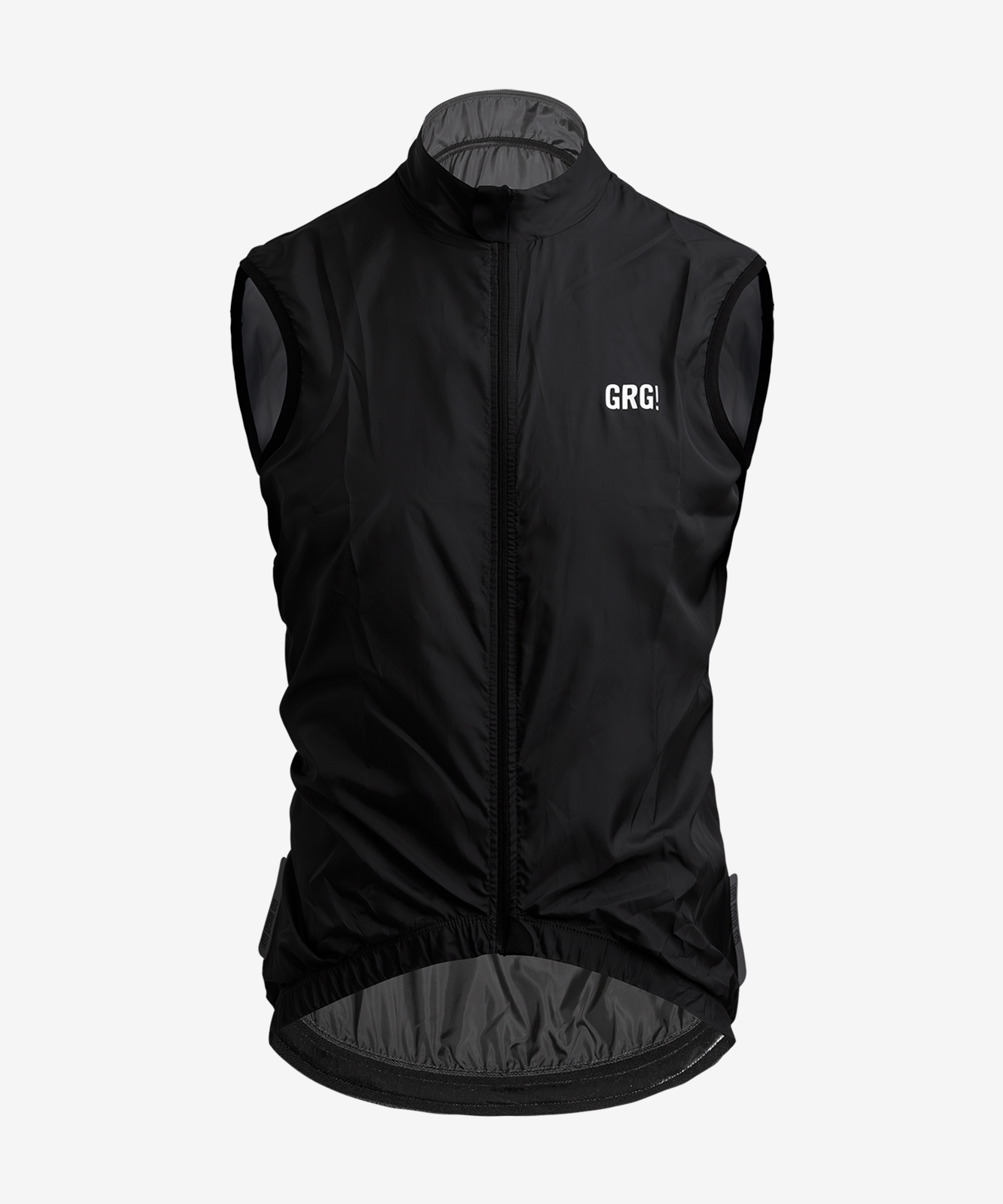 Vest Gilet Gris Foncé Gilet A Capuche Gris Gilet Zippé à Capuche