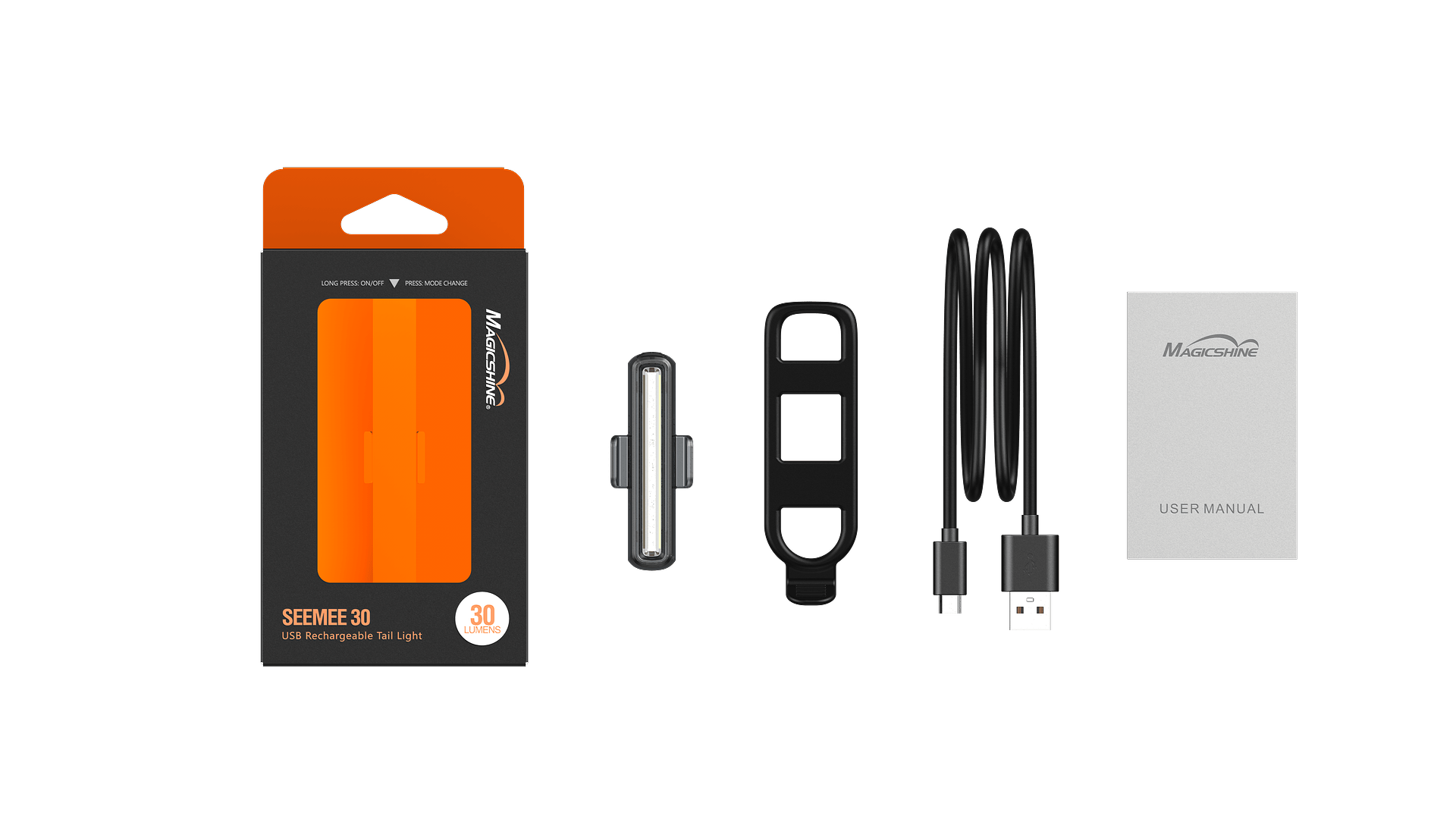 Luz Trasera Seemee 30Lm Usb (Magicshine) (6750296506454)