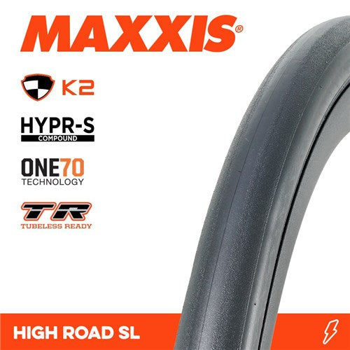 LLANTA MAXXIS HIGH ROAD SL 700X25 AR HYPR S/K2/TR 170T (6859486134358)